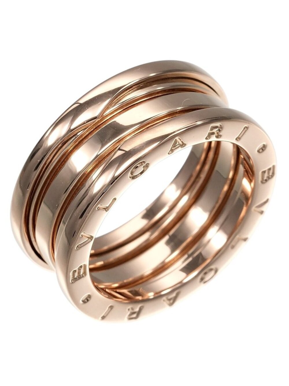 Bvlgari B.zero1 XYZB.zero18K Pink Gold Ring